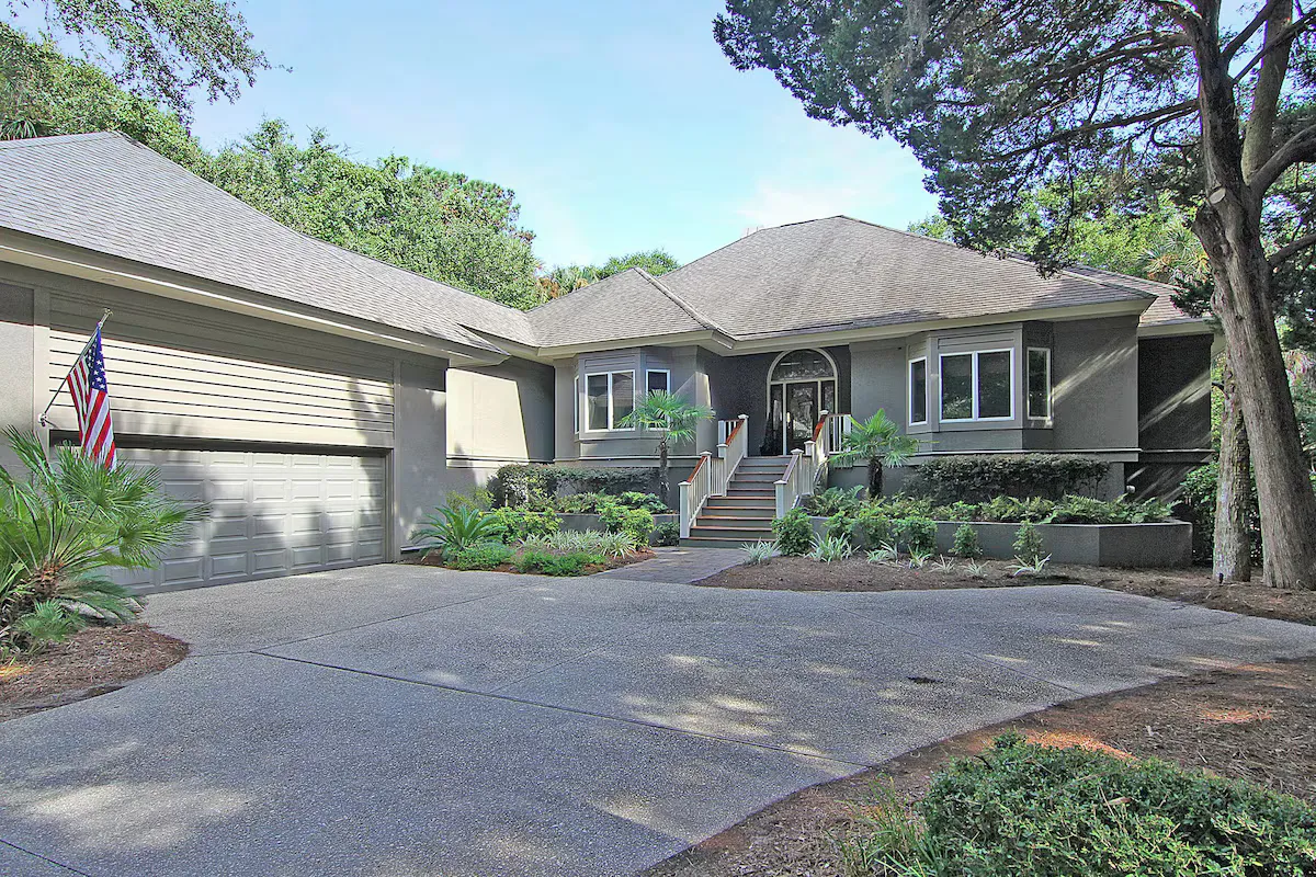 Front of the house